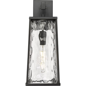 Dutton 1 Light 19.75 inch Powder Coated Black Outdoor Wall Sconce